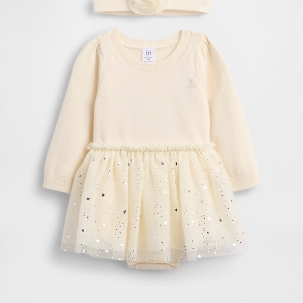 Baby gap bodysuit dress